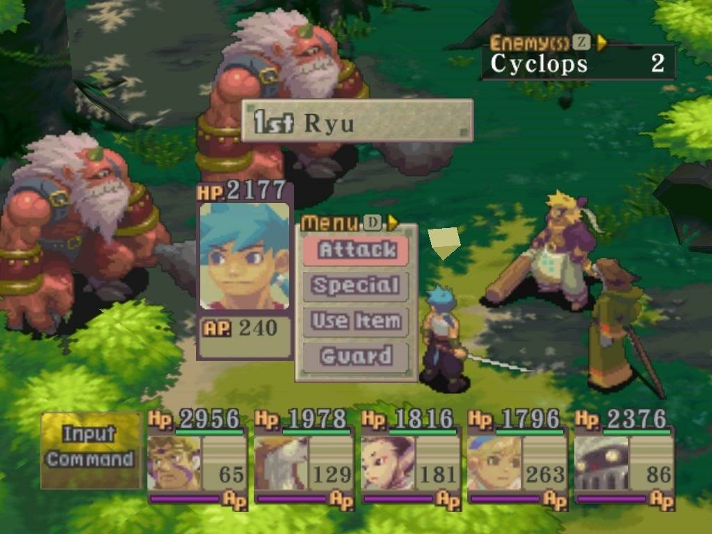 video game Breath of Fire IV Image