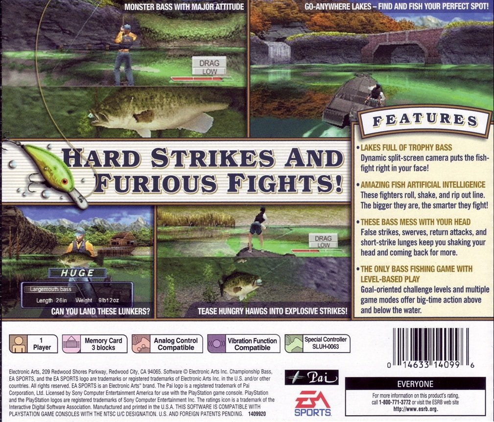video game Championship Bass Image