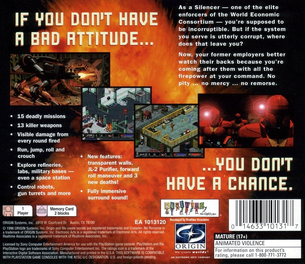 video game Crusader: No Remorse Image