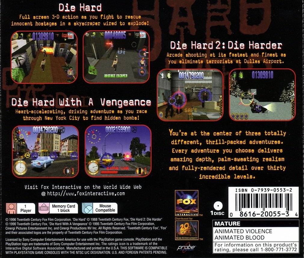video game Die Hard Trilogy Image