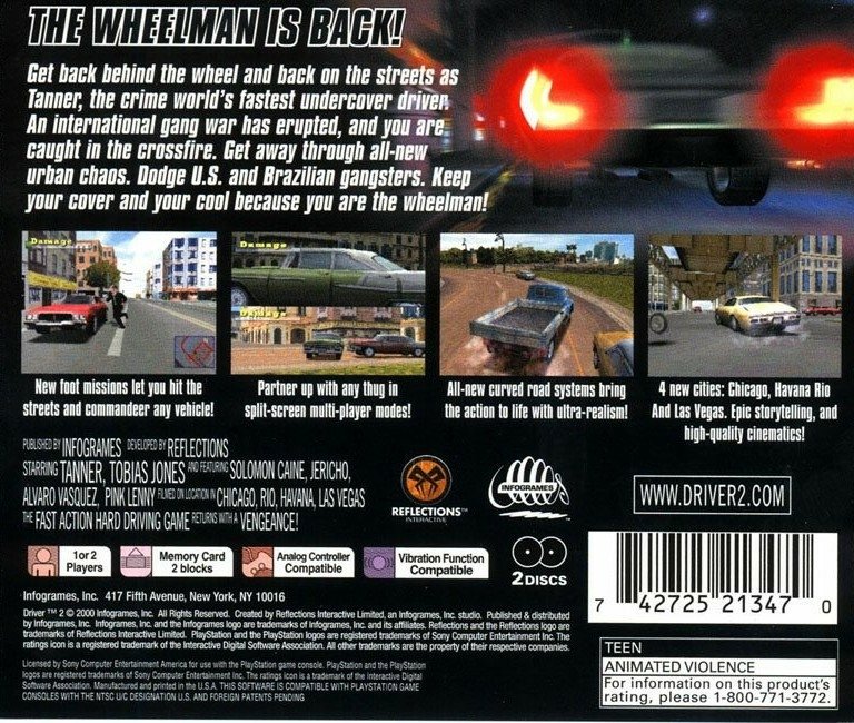 video game Driver 2 Image