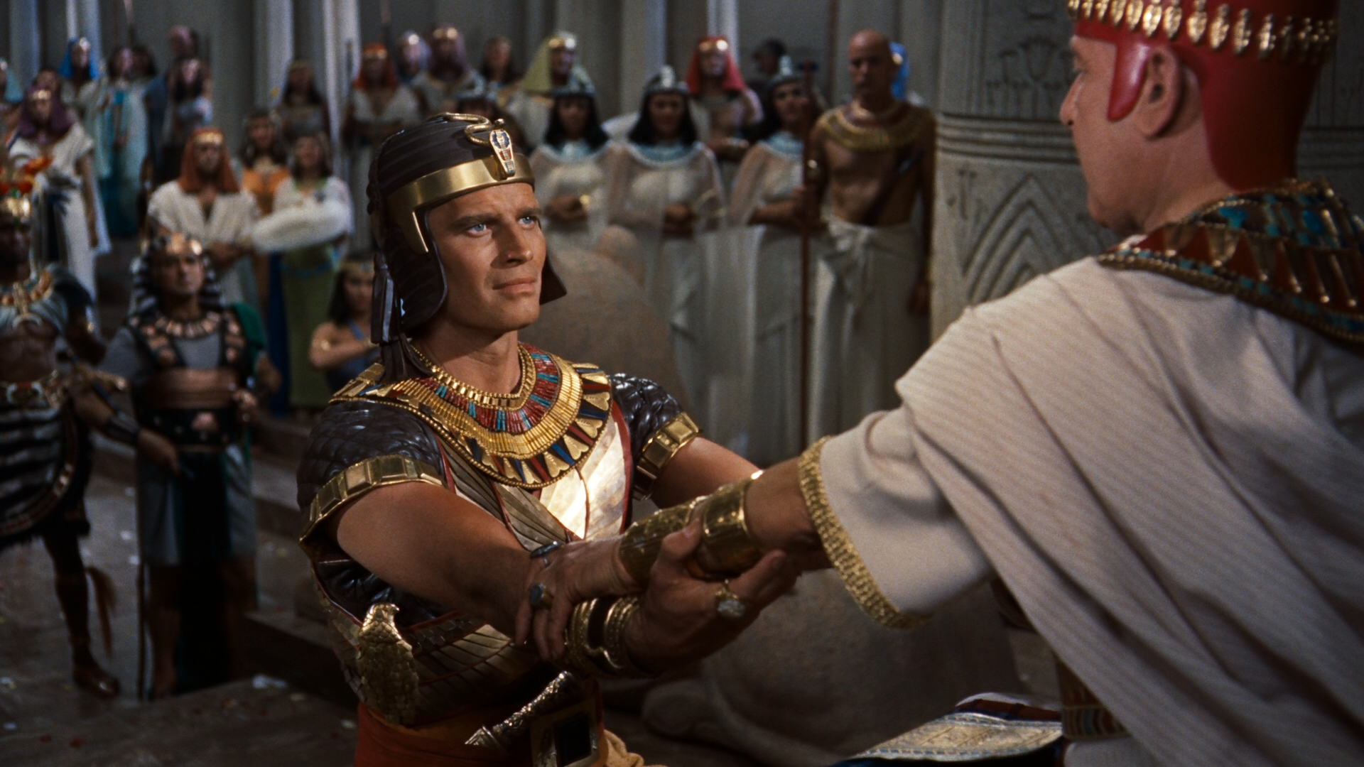 Moses Honors Pharaoh Seti