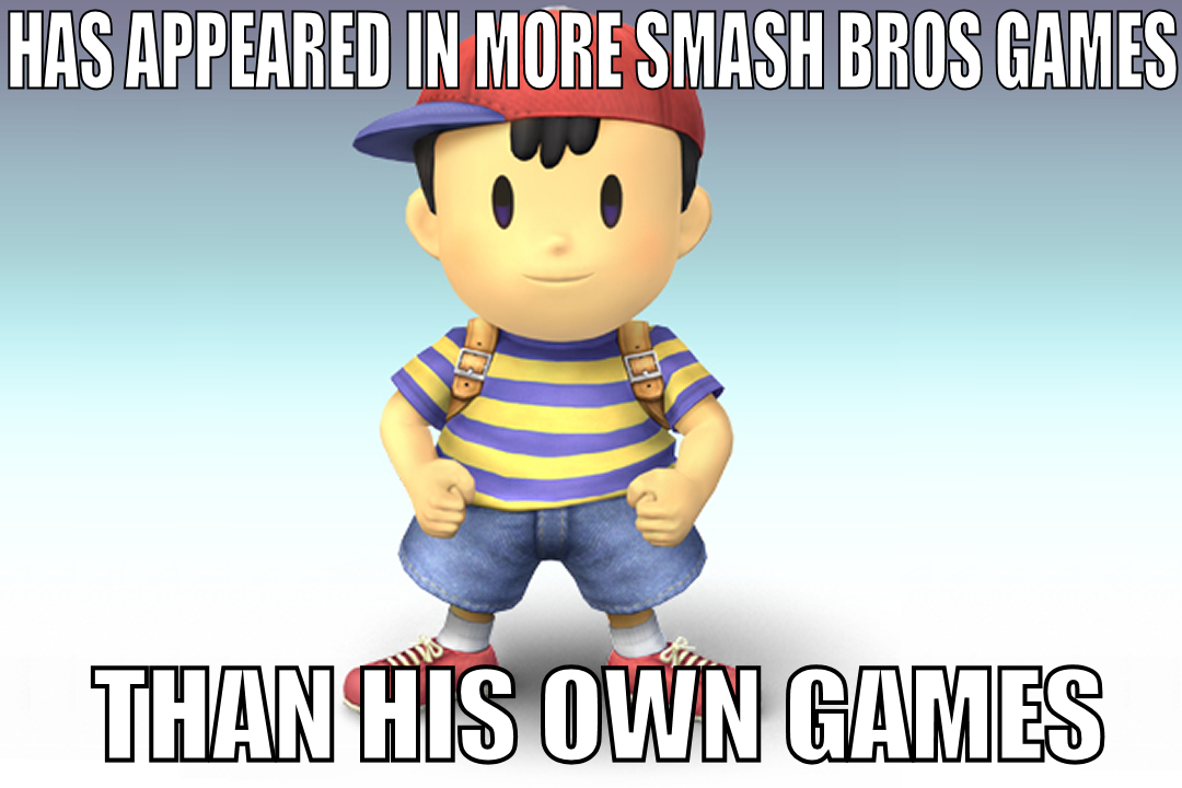 video game Earthbound Ness Super Smash Bros. meme Image