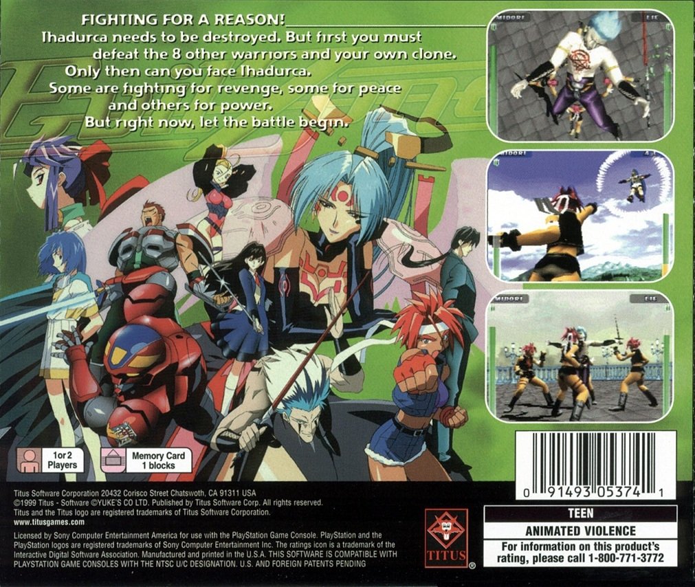 video game Evil Zone Image