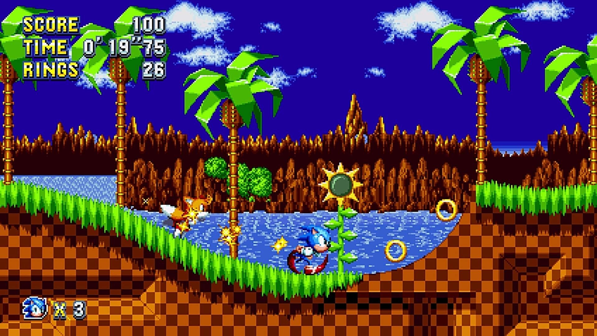 video game Sonic Mania Sonic the Hedgehog Platformer Retro Games Image