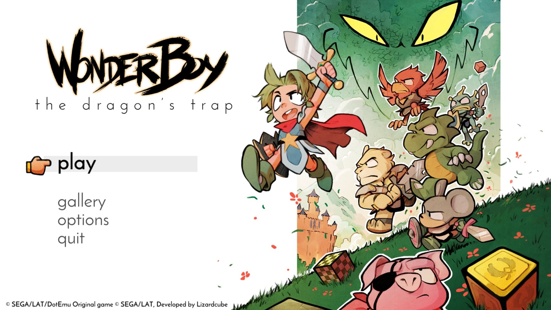 video game Wonder Boy: The Dragon's Trap Image