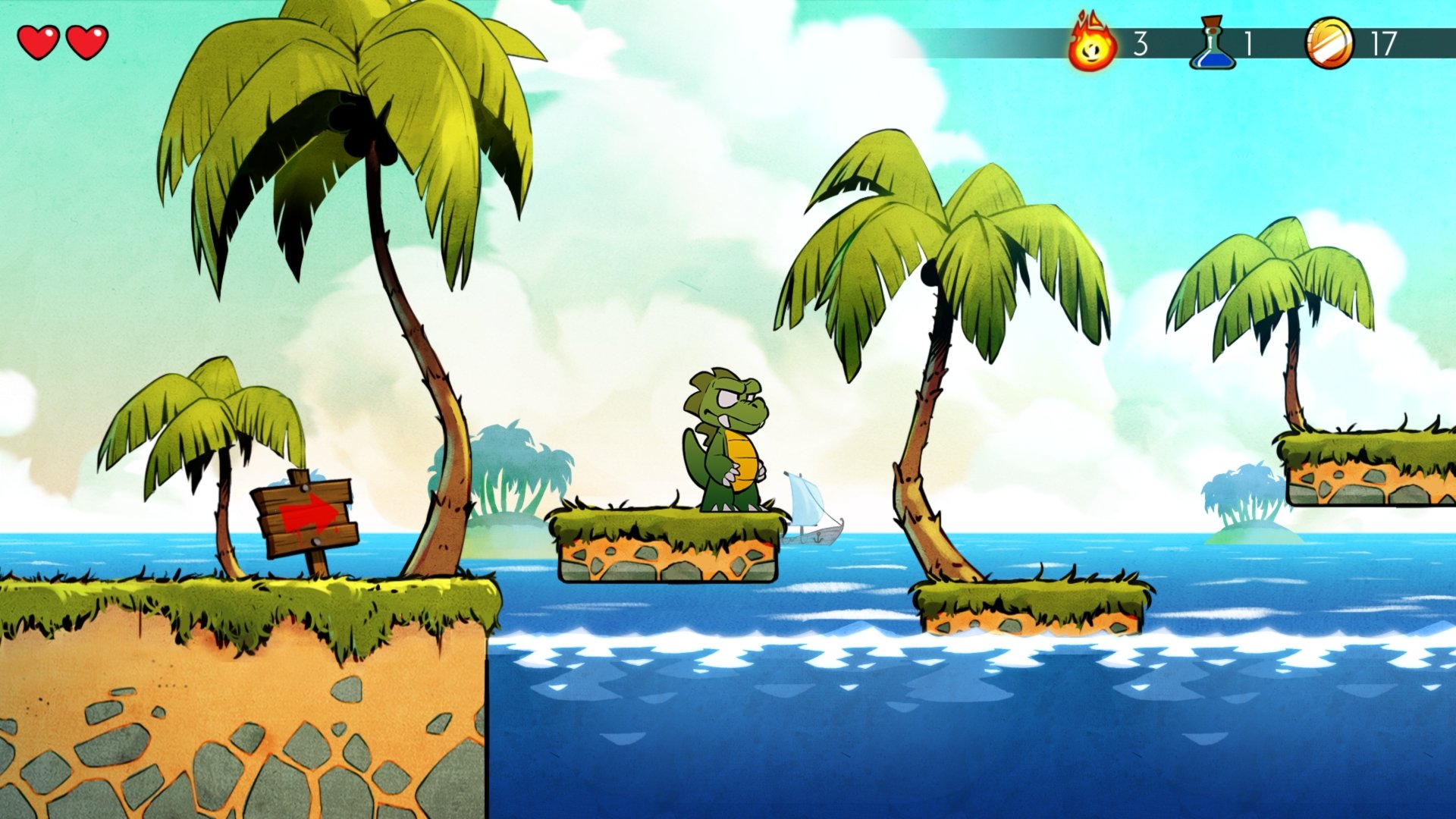 video game Wonder Boy: The Dragon's Trap Image