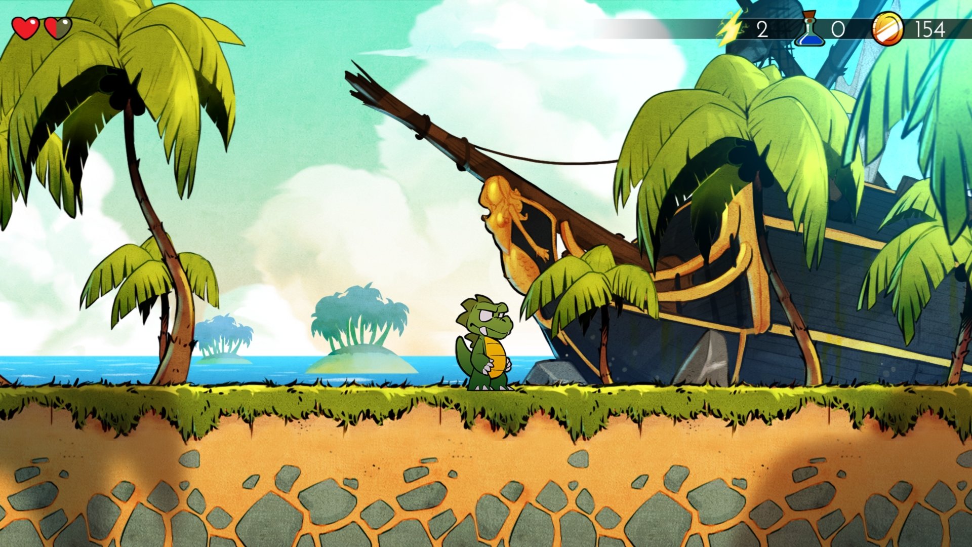 video game Wonder Boy: The Dragon's Trap Image