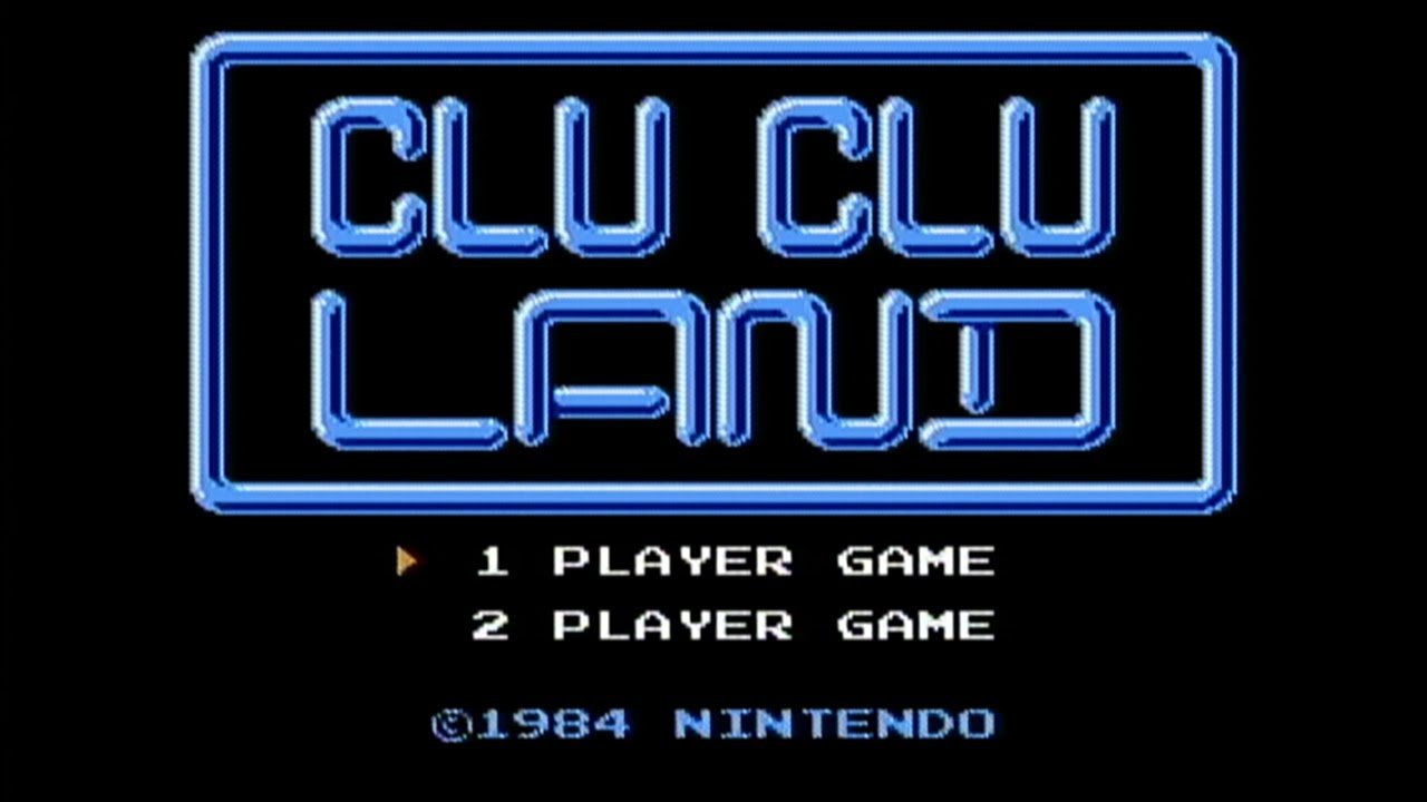 video game Clu Clu Land Image