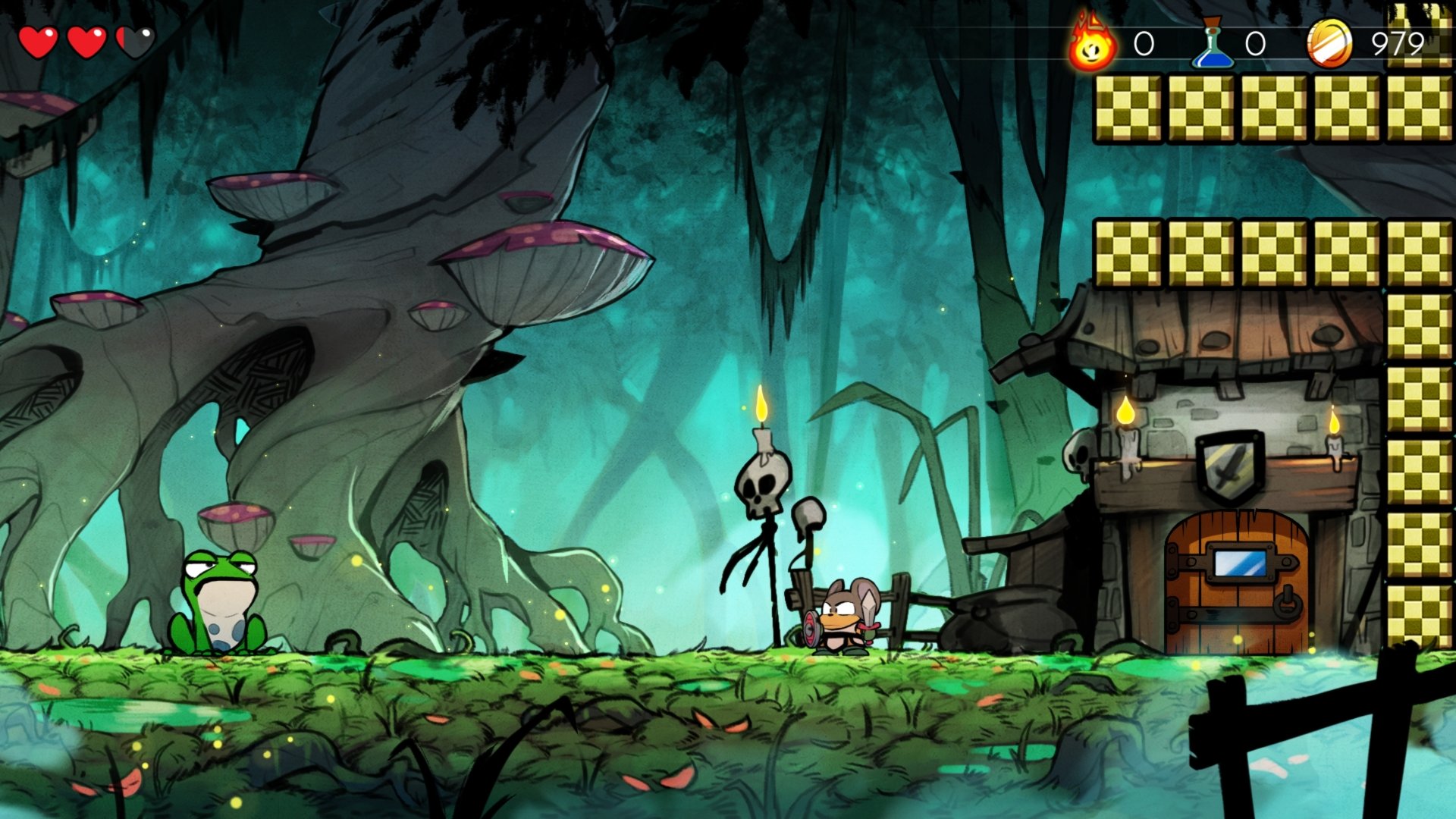 video game Wonder Boy: The Dragon's Trap Image