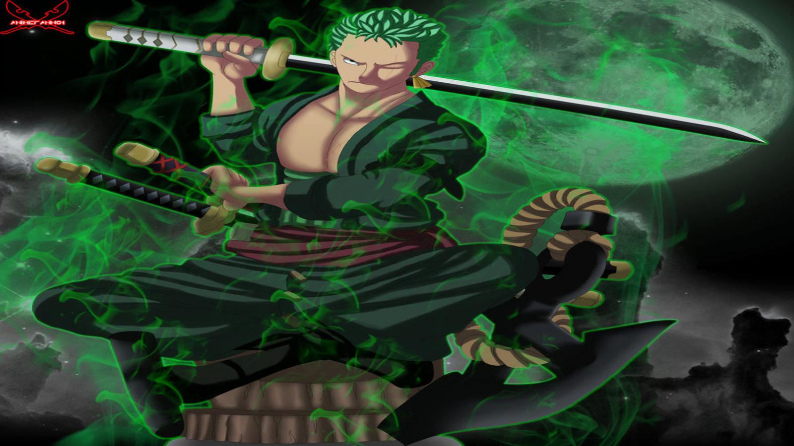 The green swordsman from the east blue