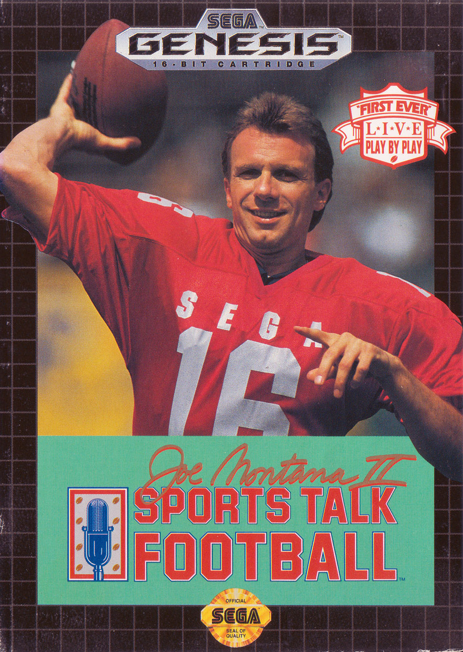 Joe Montana Football II: Sports Talk Football Picture
