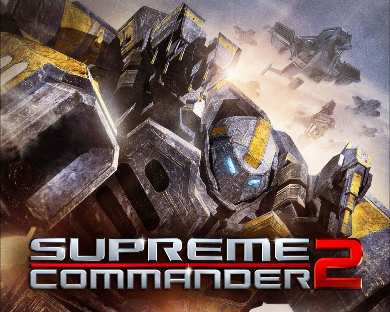warship mecha video game Supreme Commander 2 Image