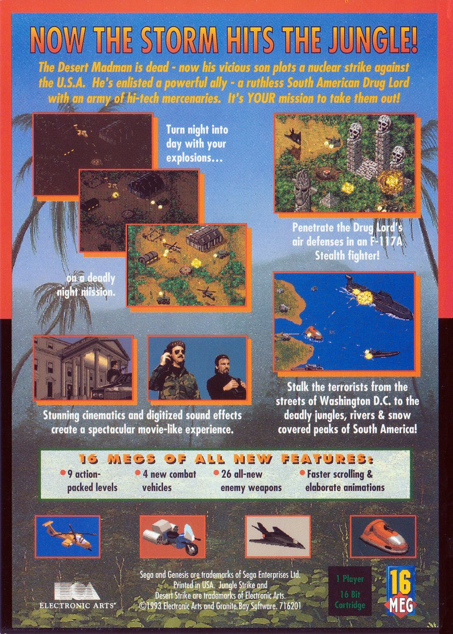 video game Jungle Strike Image