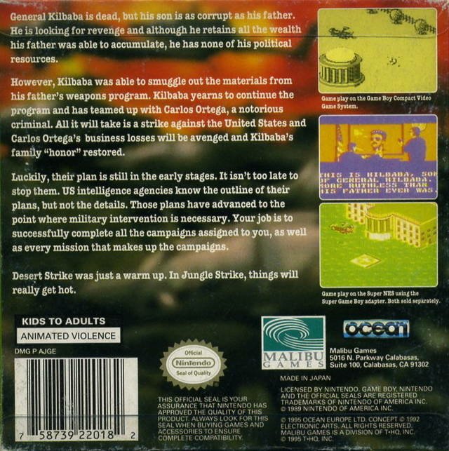 video game Jungle Strike Image