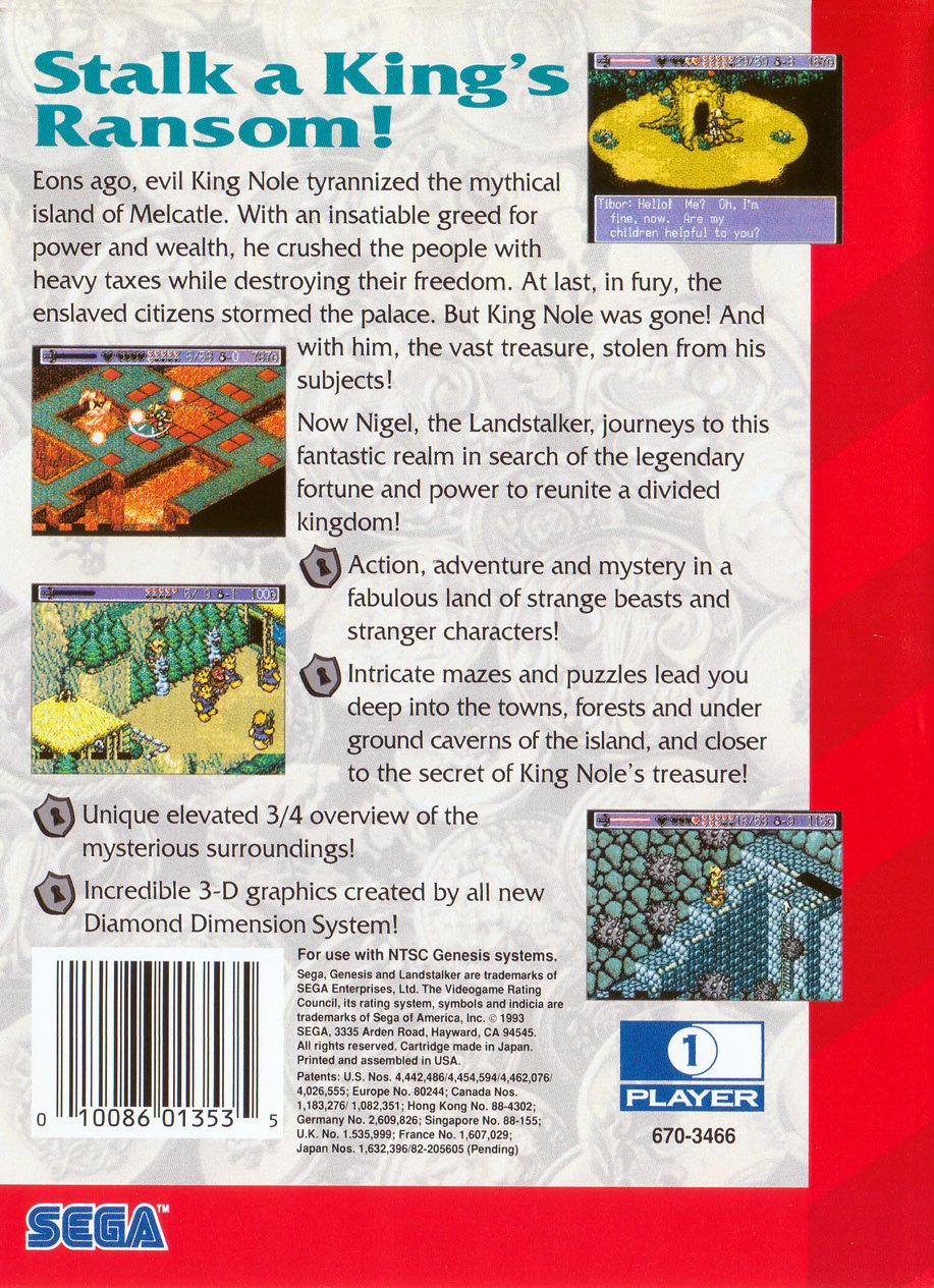 video game Landstalker Image