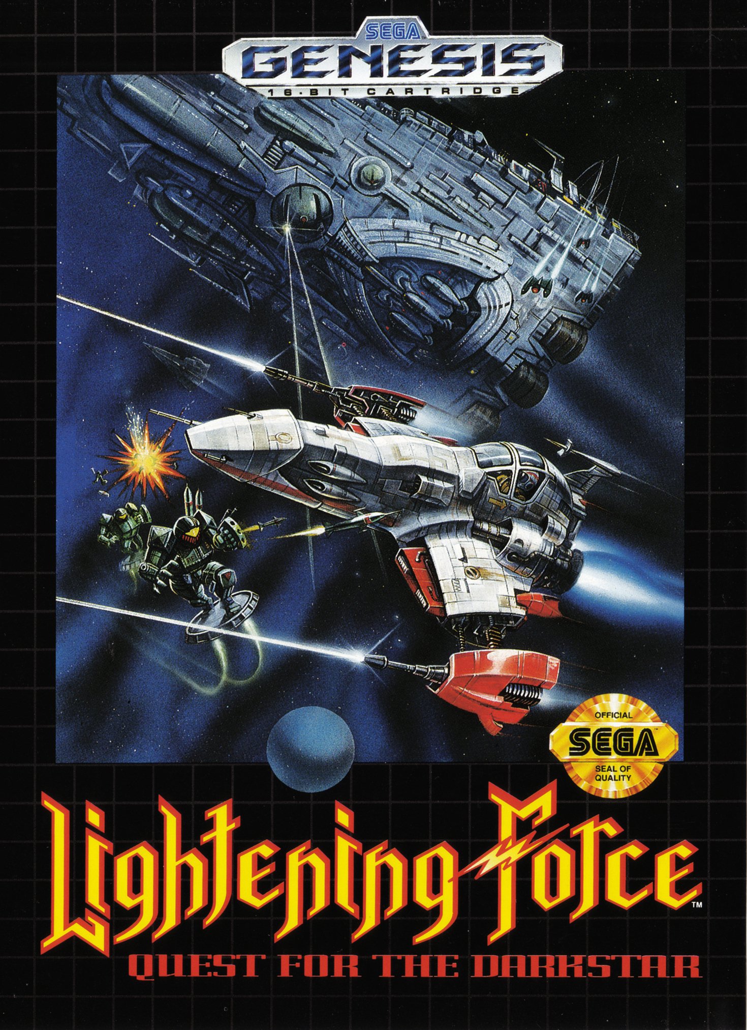video game Lightening Force: Quest for the Darkstar Image