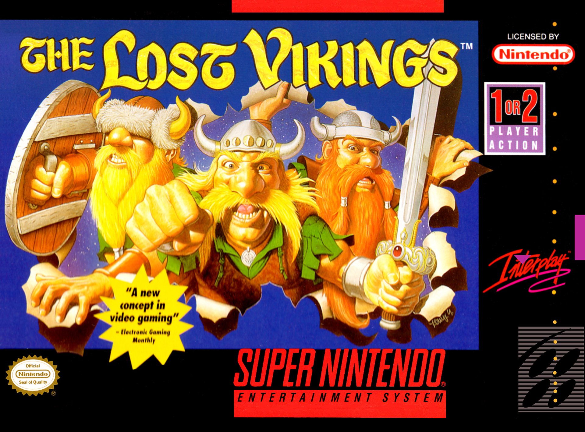the lost vikings game