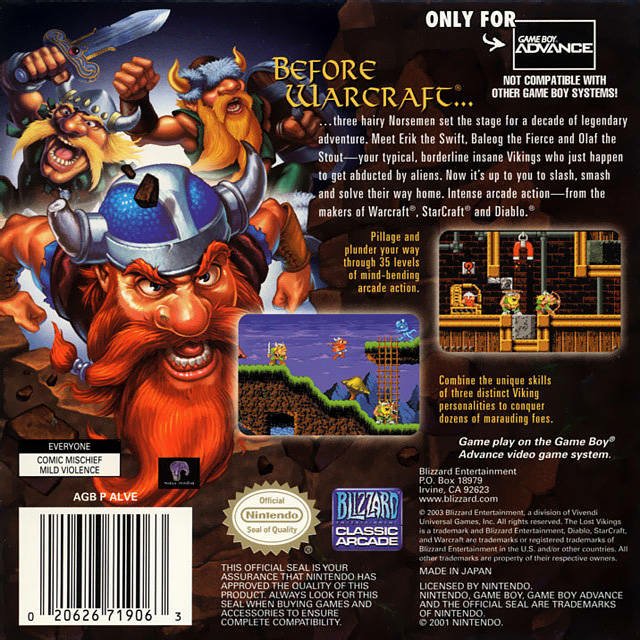 video game The Lost Vikings Image