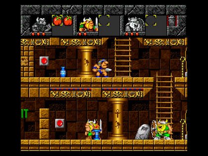 video game The Lost Vikings Image