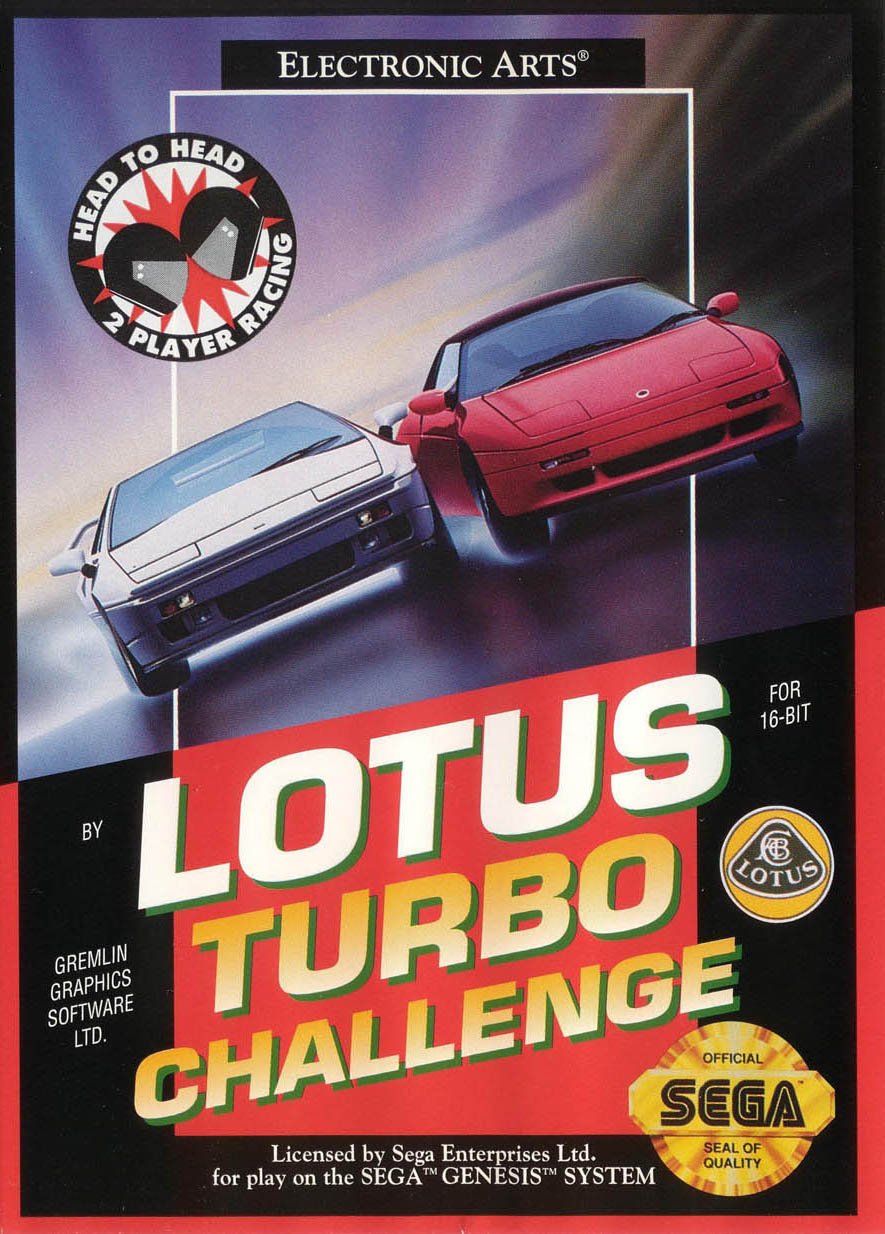 video game Lotus Turbo Challenge Image