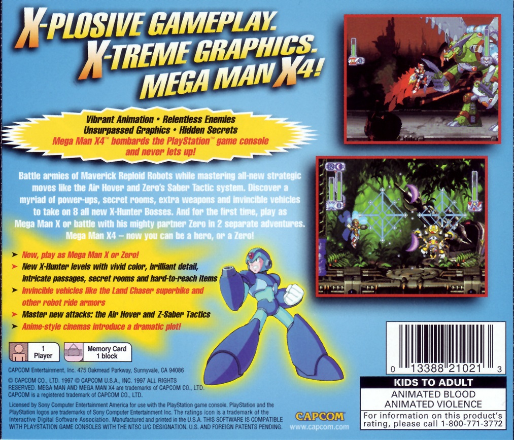 Mega Man X4 Picture