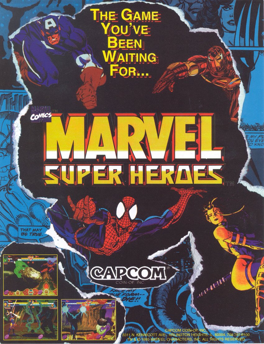 video game Marvel Super Heroes Image