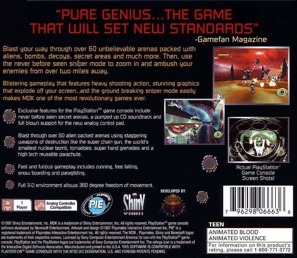 video game mdk Image