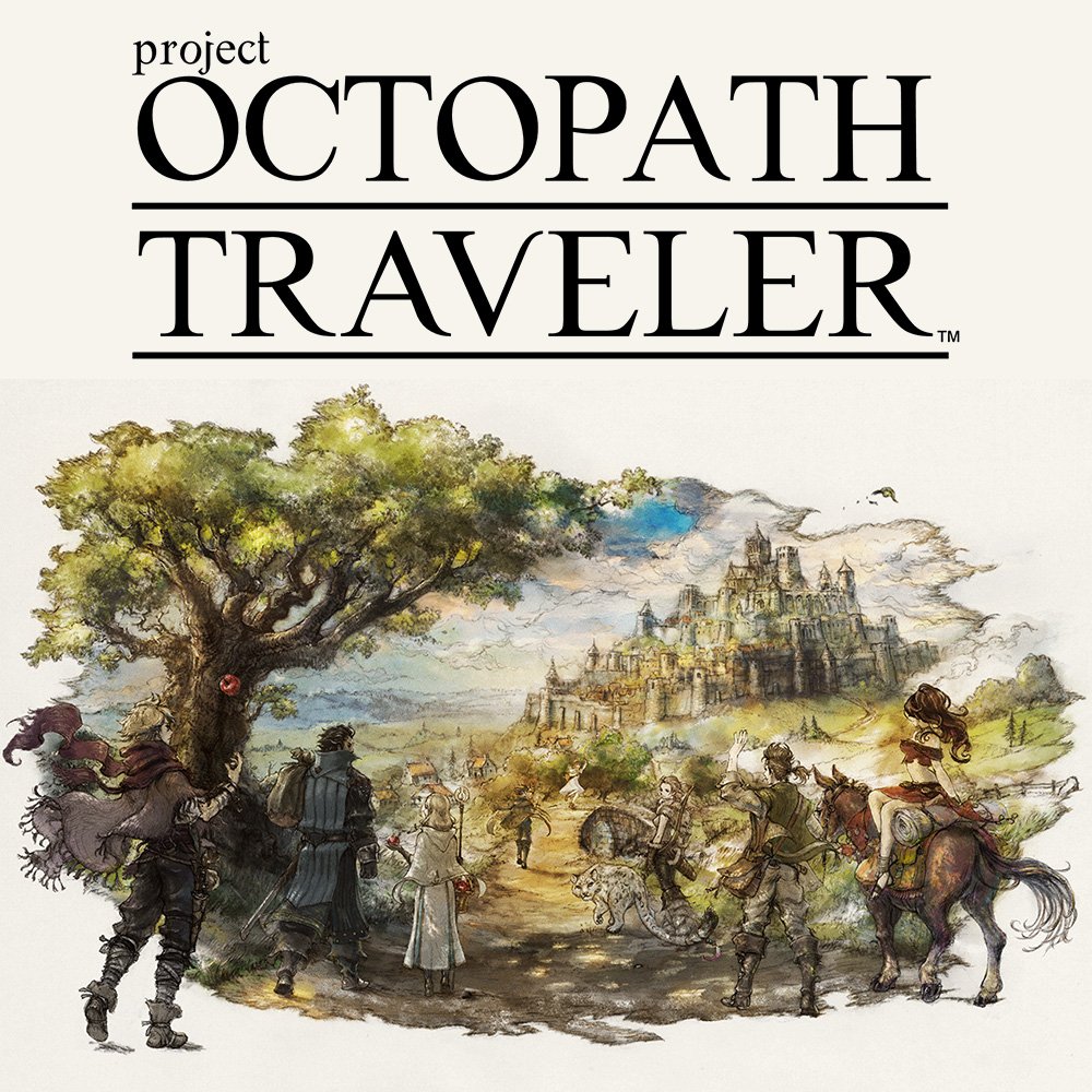 video game Octopath Traveler RPG fantasy Artwork Image