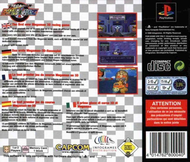 video game Mega Man Battle & Chase Image
