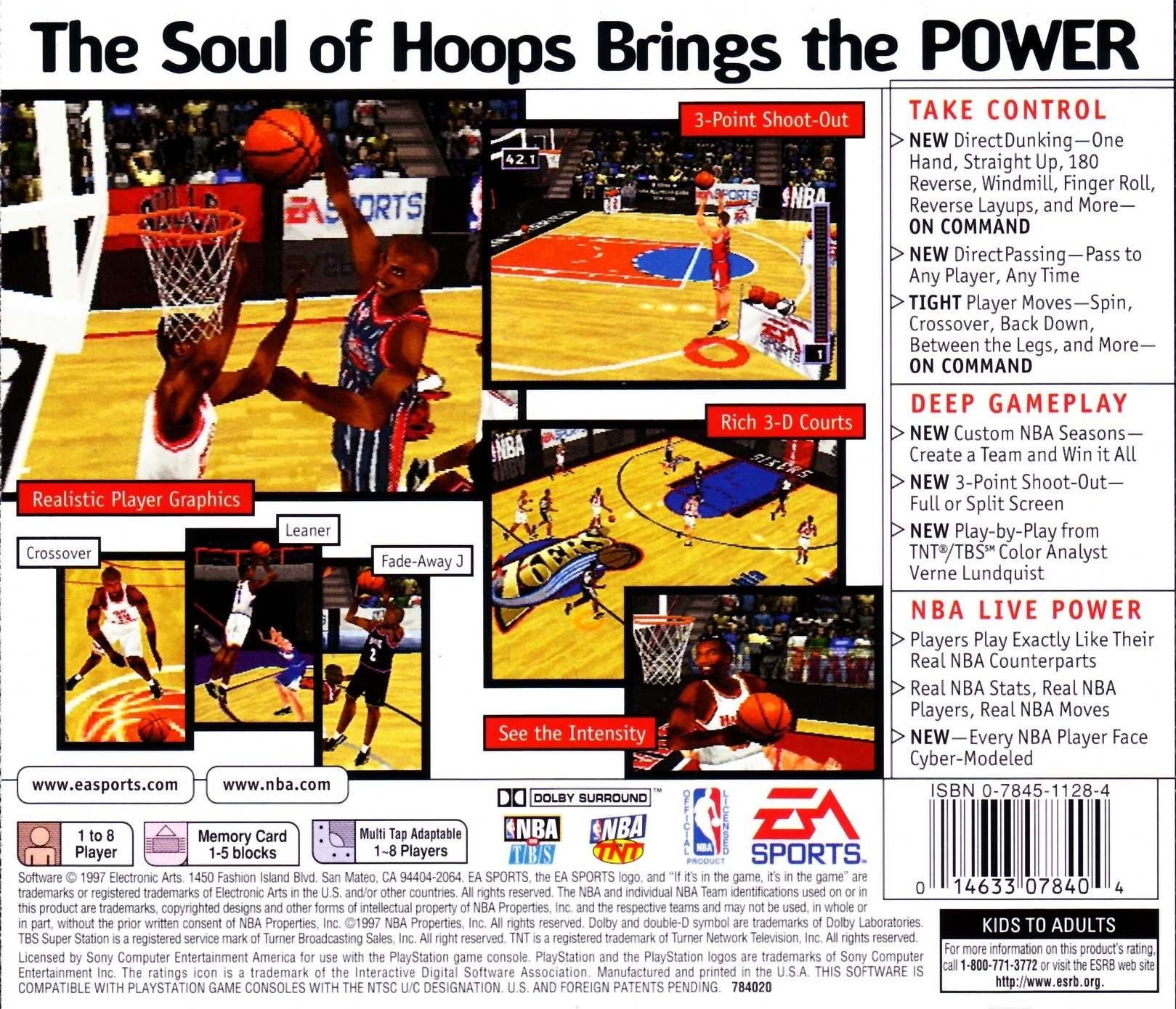 video game NBA Live 98 Image