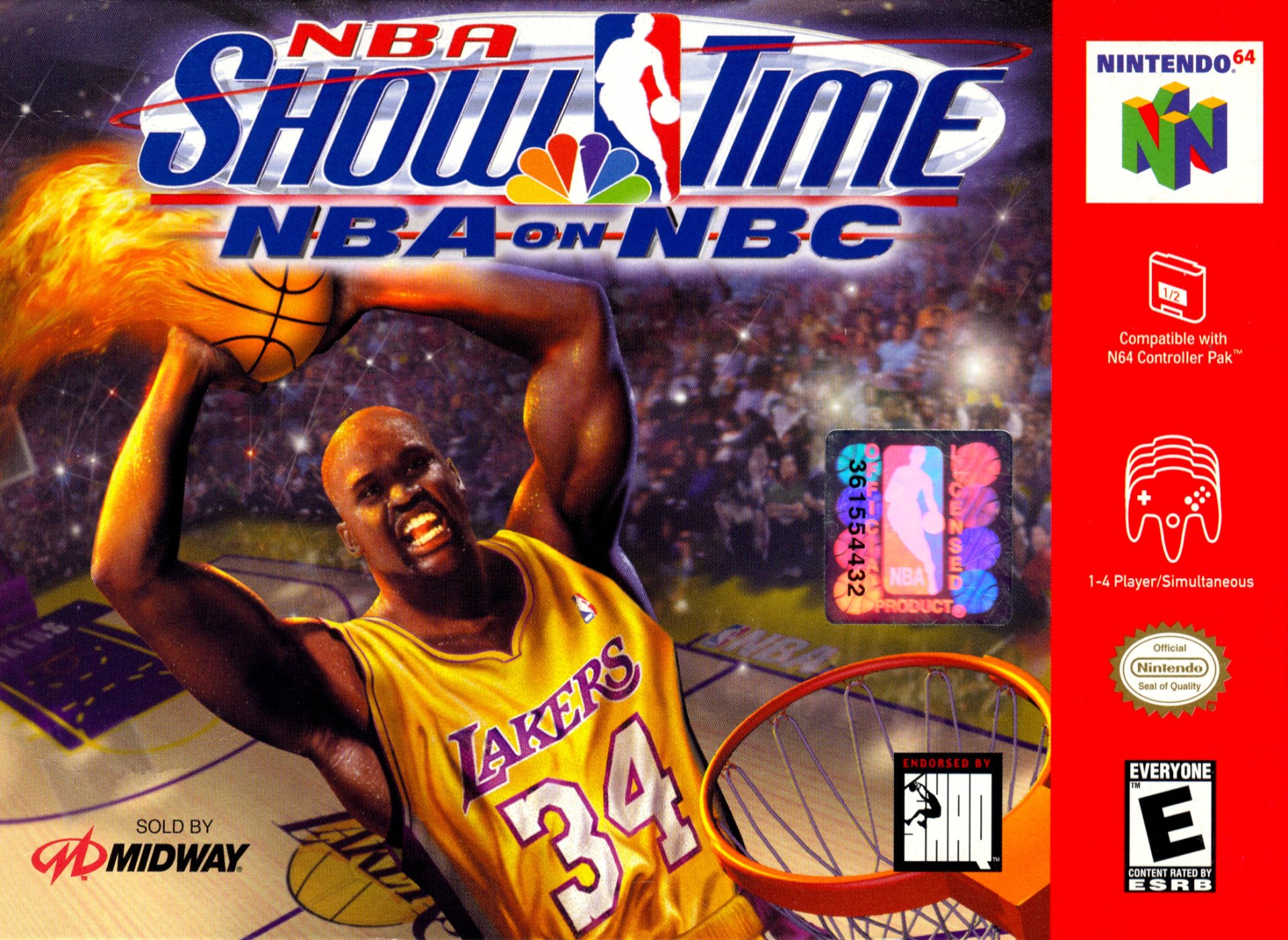 video game NBA Showtime: NBA on NBC Image