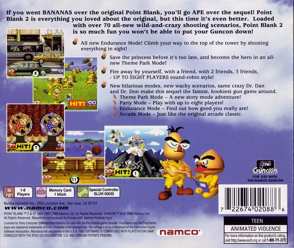 video game Point Blank 2 Image