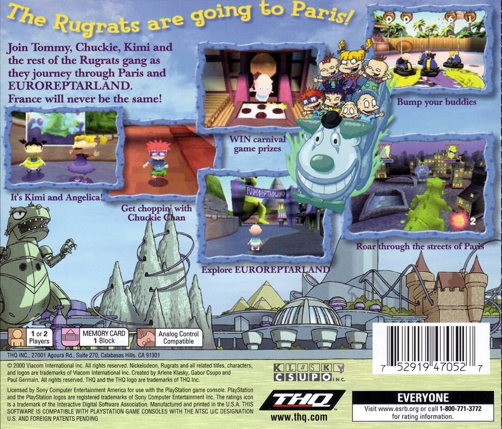 video game Rugrats in Paris: The Movie Image