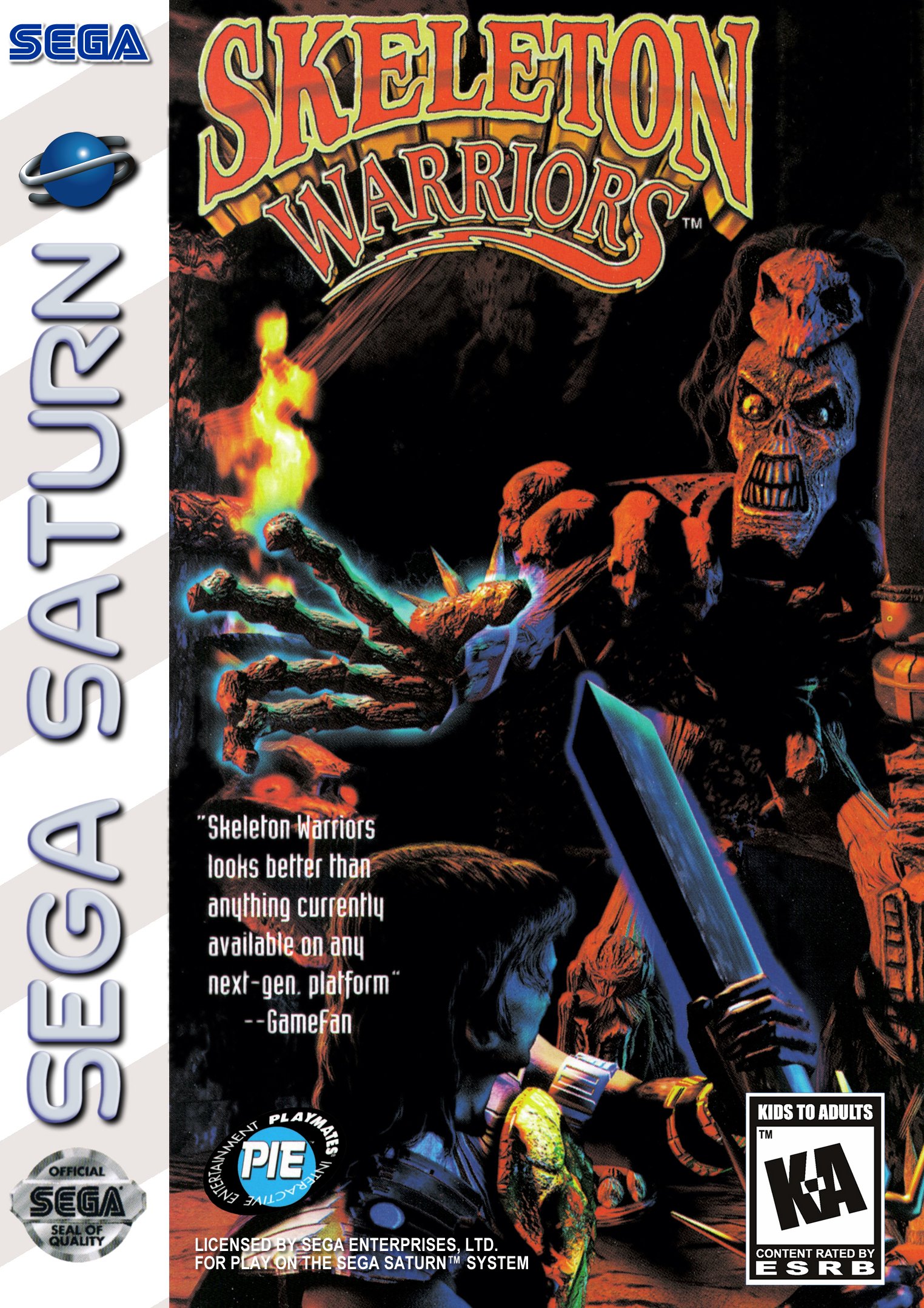 video game Skeleton Warriors Image