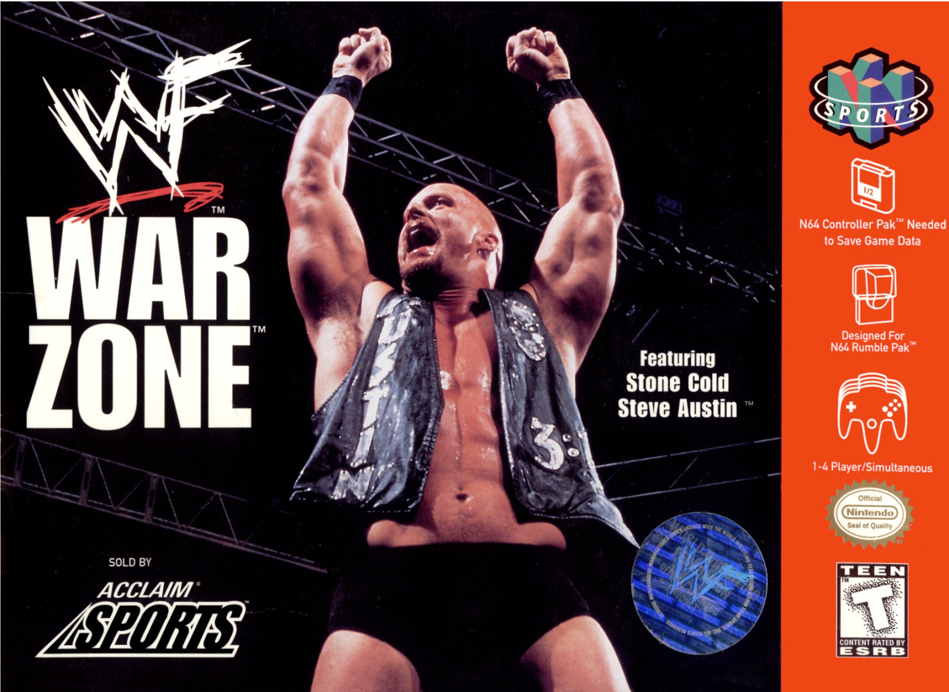 video game WWF War Zone Image