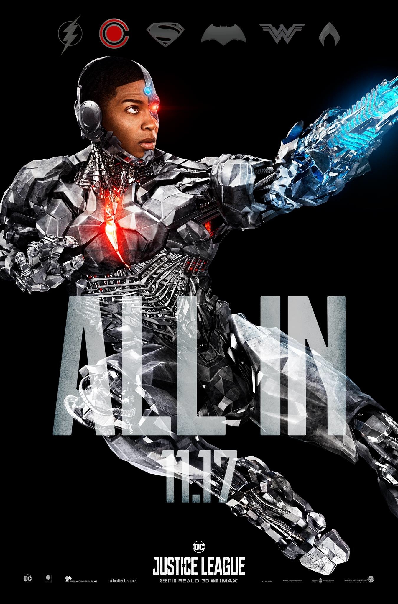 Victor Stone Ray Fisher Justice League (2017) Cyborg (DC Comics) movie Justice League Image