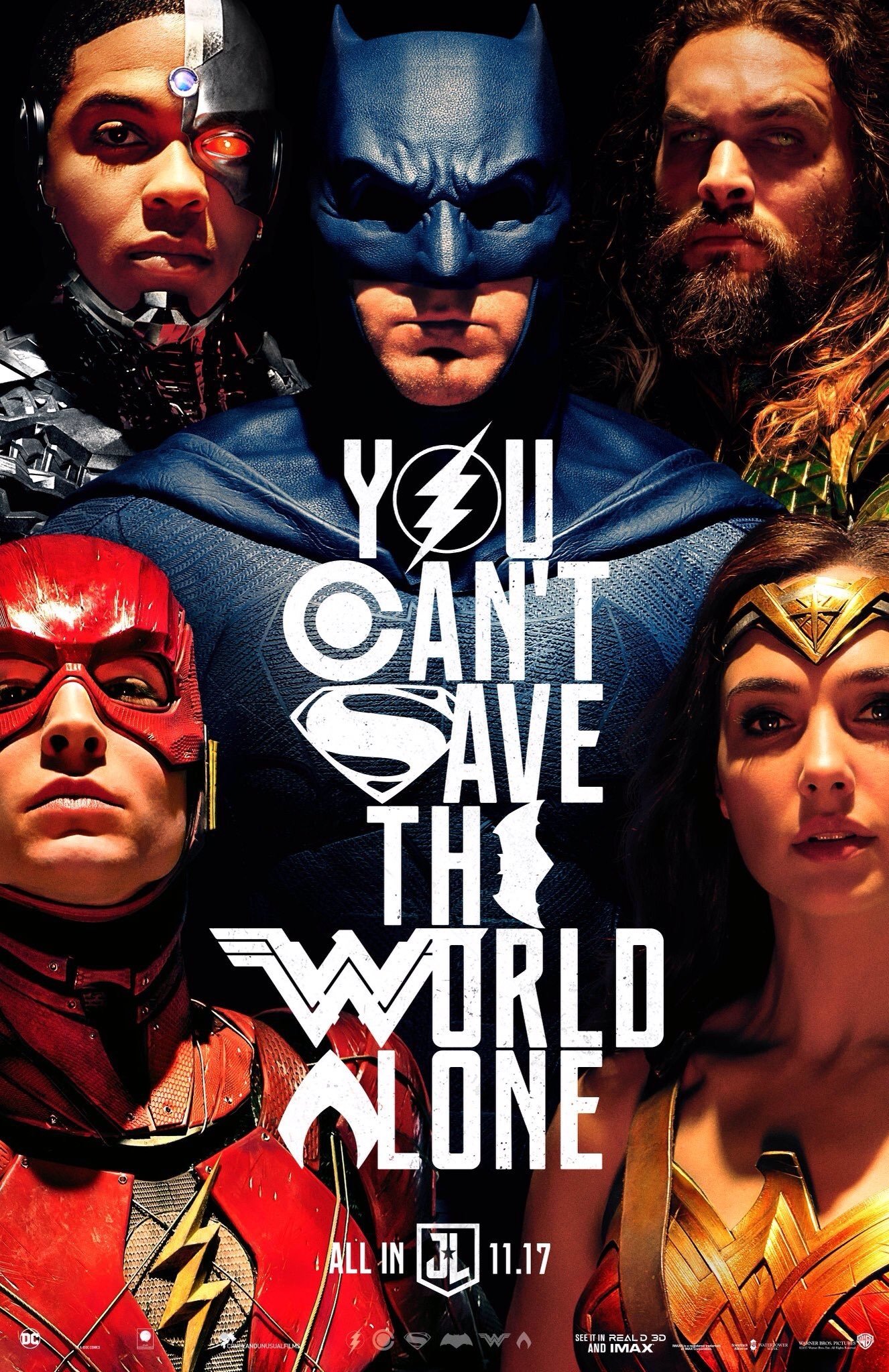 Download Gal Gadot Ezra Miller Jason Momoa Ben Affleck Ray Fisher Justice League (2017) Wonder Woman Flash Aquaman Batman Cyborg (DC Comics) Movie Justice League Image