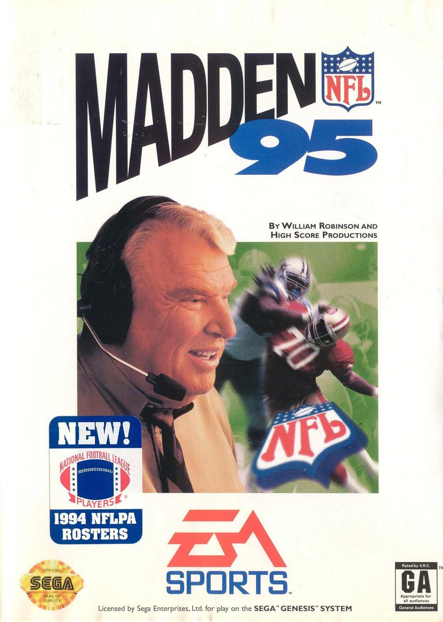 video game Madden NFL '95 Image