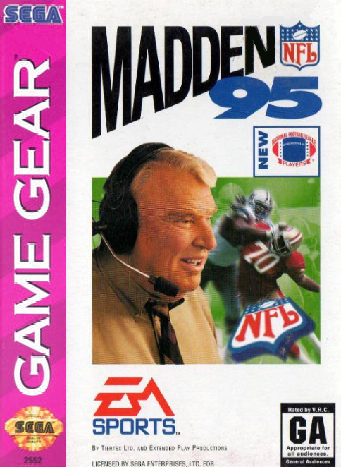 video game Madden NFL '95 Image