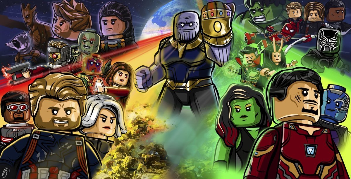 lego avengers infinity war final battle