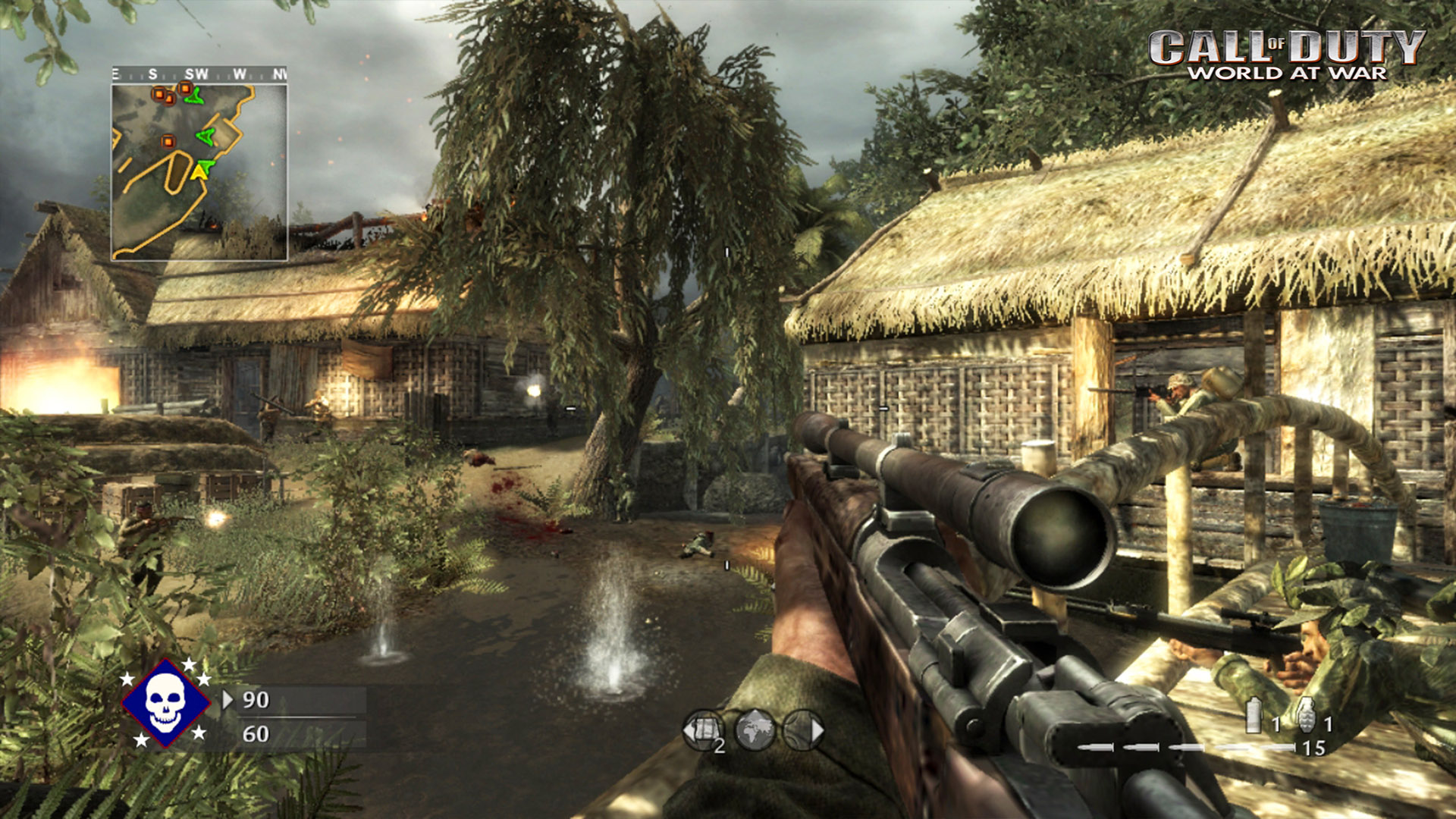 5 мировая игра. Call of Duty 2008.