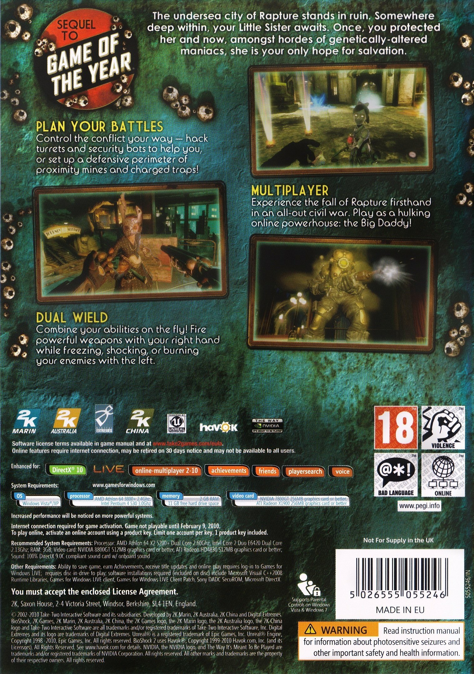 video game Bioshock 2 Image
