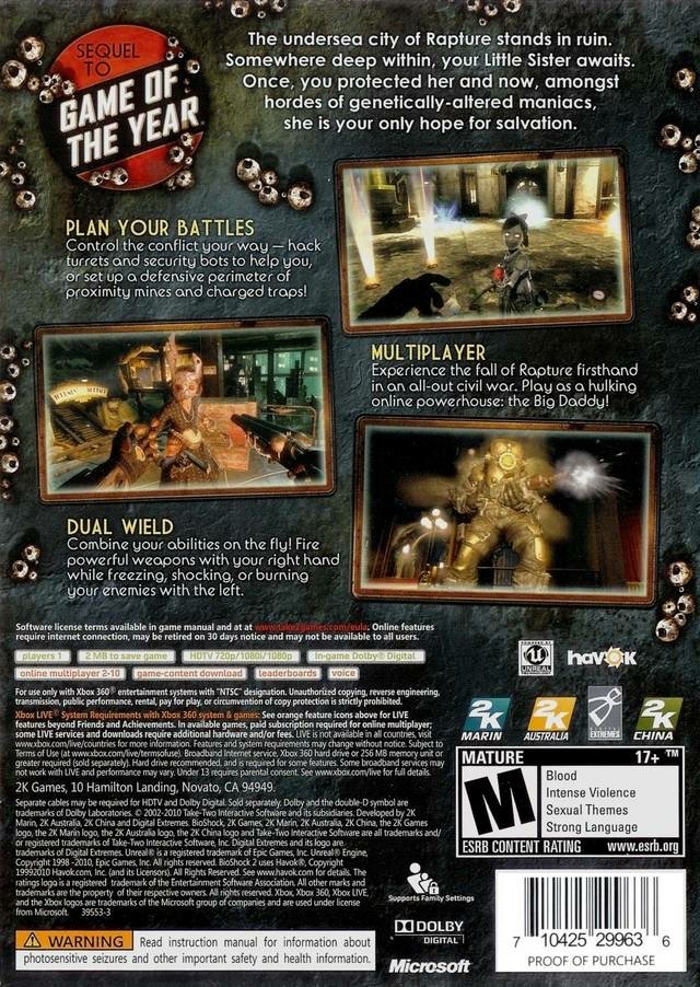 video game Bioshock 2 Image