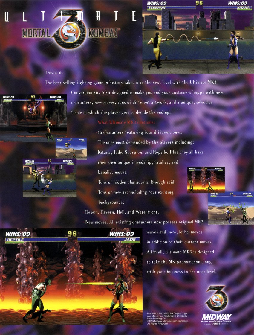video game Mortal Kombat 3 Image