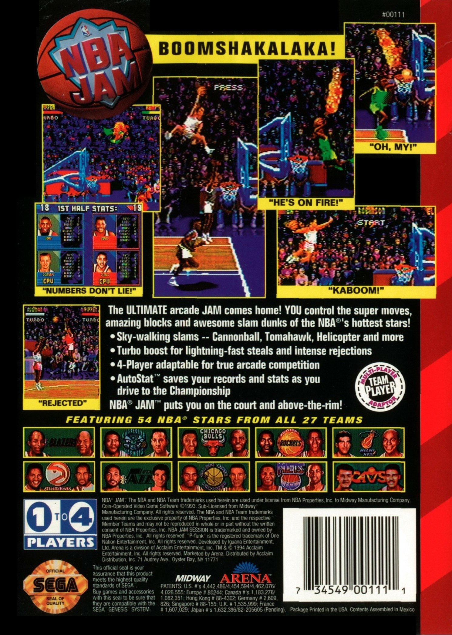 video game NBA Jam Image