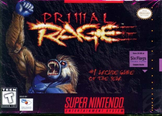video game Primal Rage Image