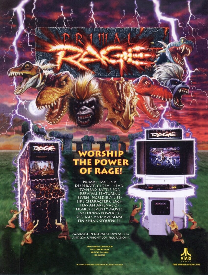 video game Primal Rage Image