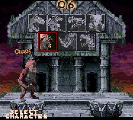 video game Primal Rage Image