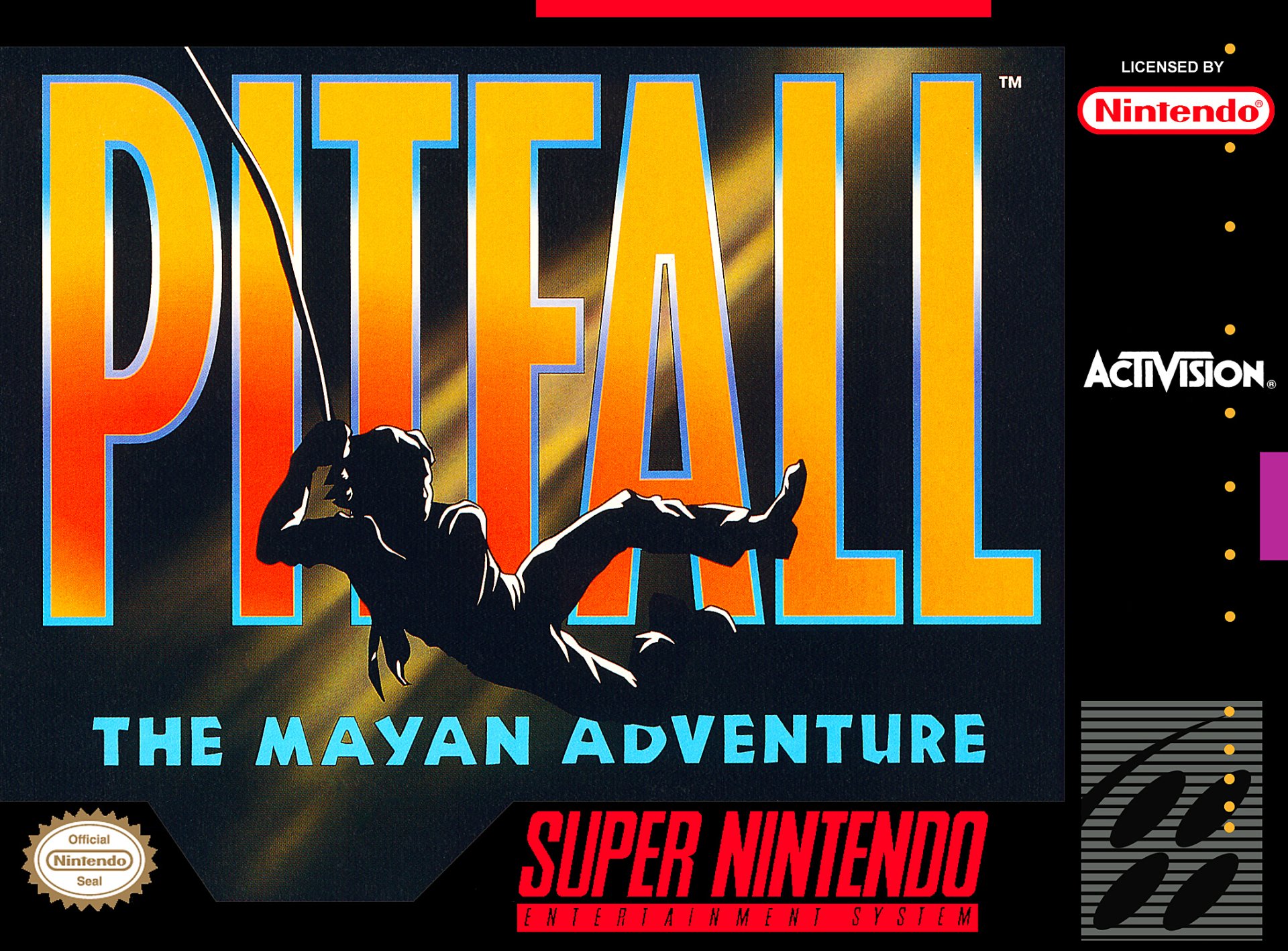 video game Pitfall: The Mayan Adventure Image